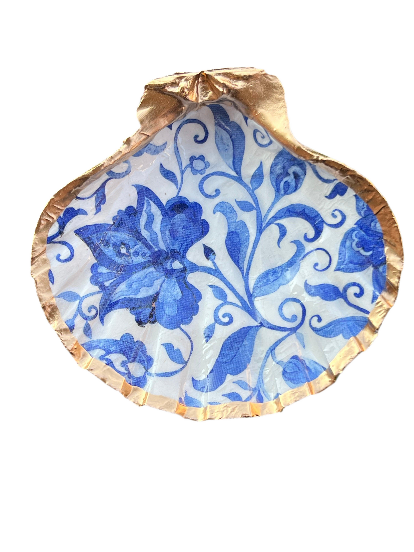 Blue Delft Trinket Shell