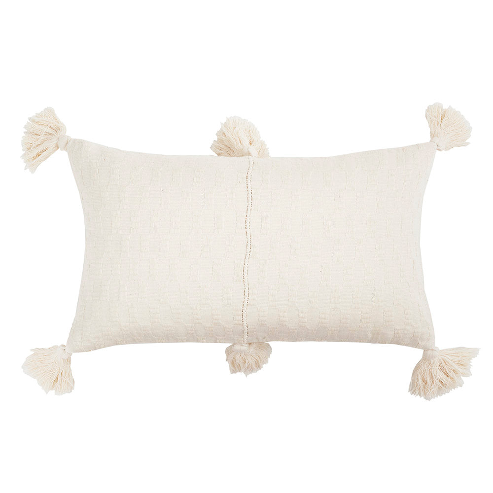 Antigua Pillow - Natural White
