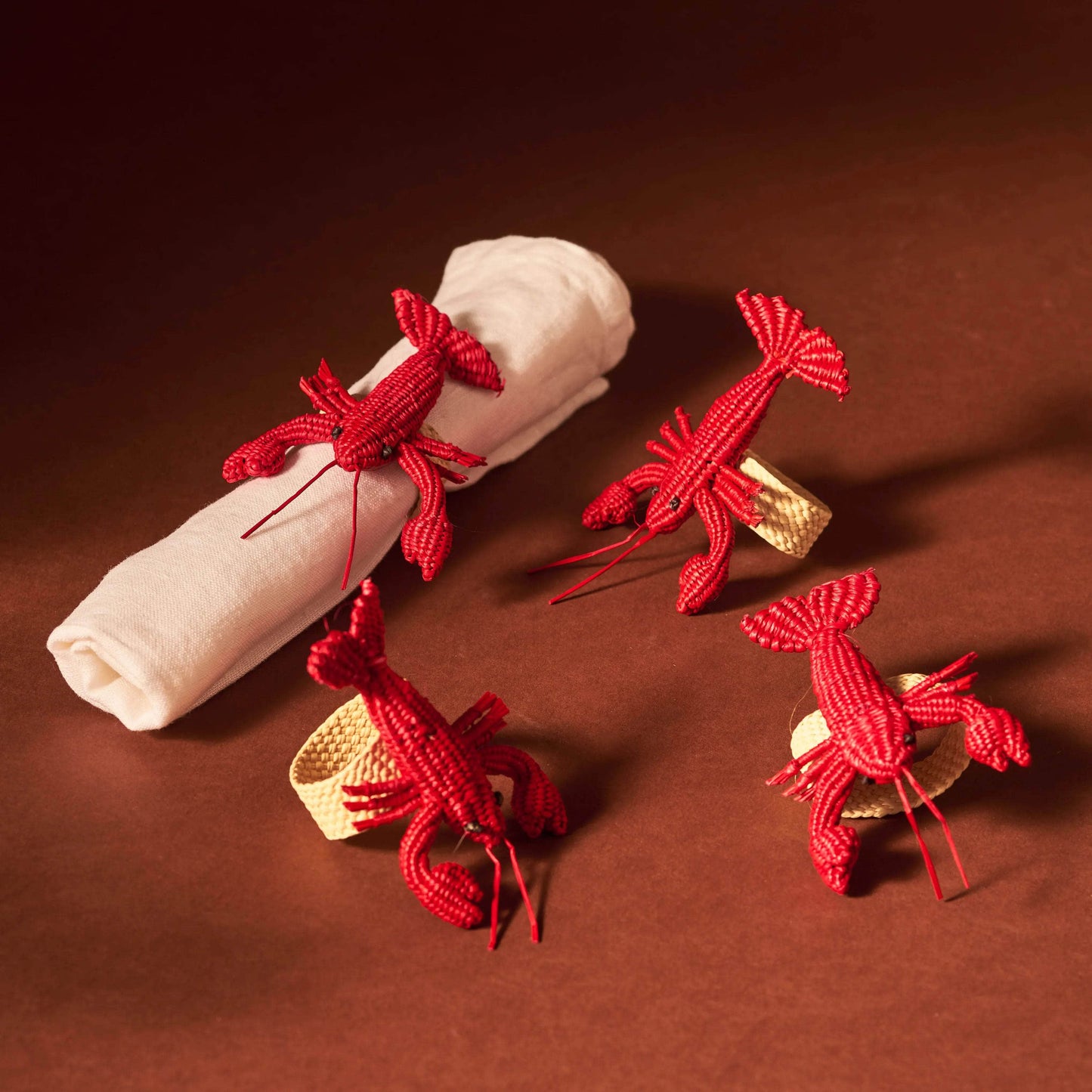 Lobster Woven Napkin Ring