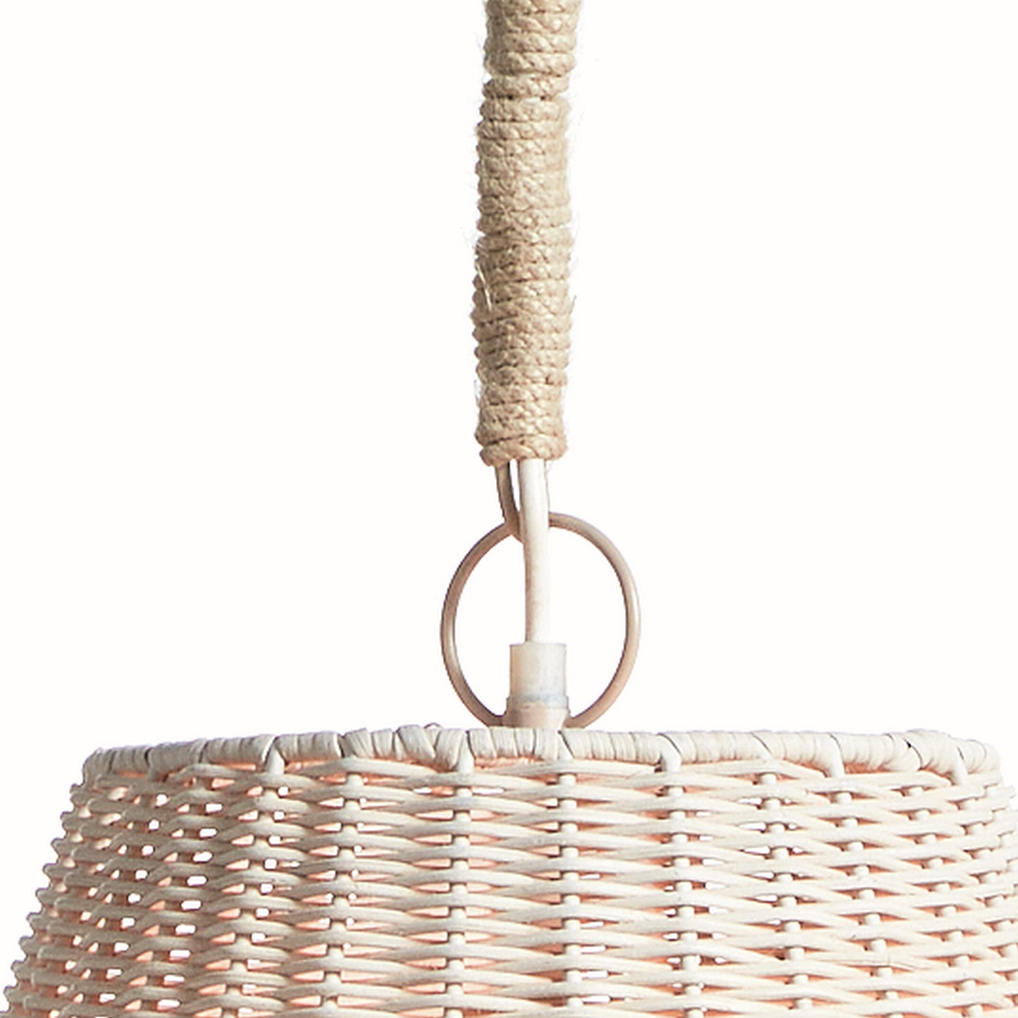 Linette Rattan Pendant Light – Small
