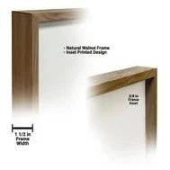 a picture of a wooden frame with measurements