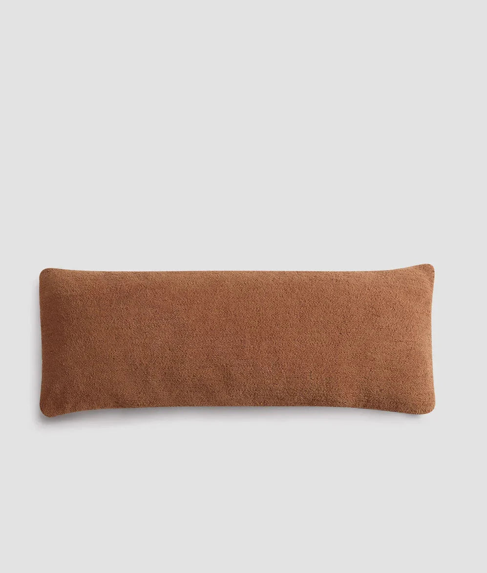 Coastal Lumbar Pillow - Snug Woven, Beach House Bedroom Decor