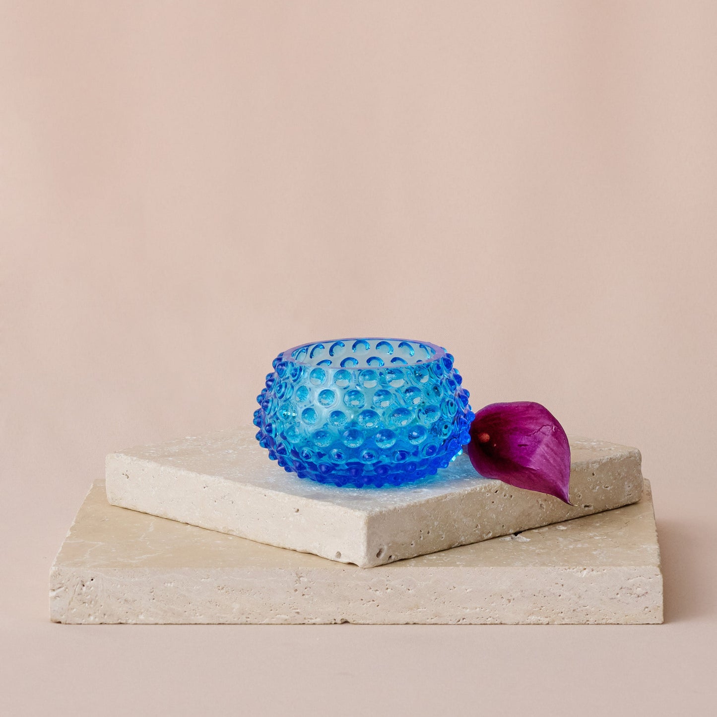 Hobnail Bowl - Small - Coastal Azul