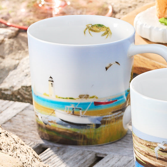 Caskata X Felix Doolittle By the Sea Mugs, Set of 4