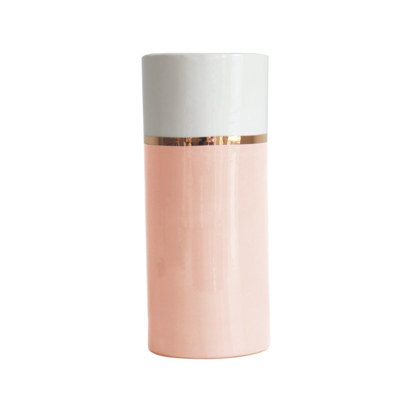 Color Block Column Vase