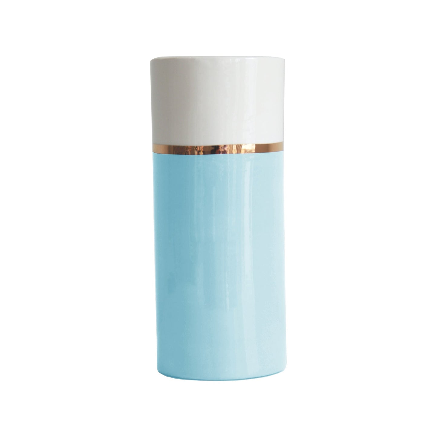Color Block Column Vase
