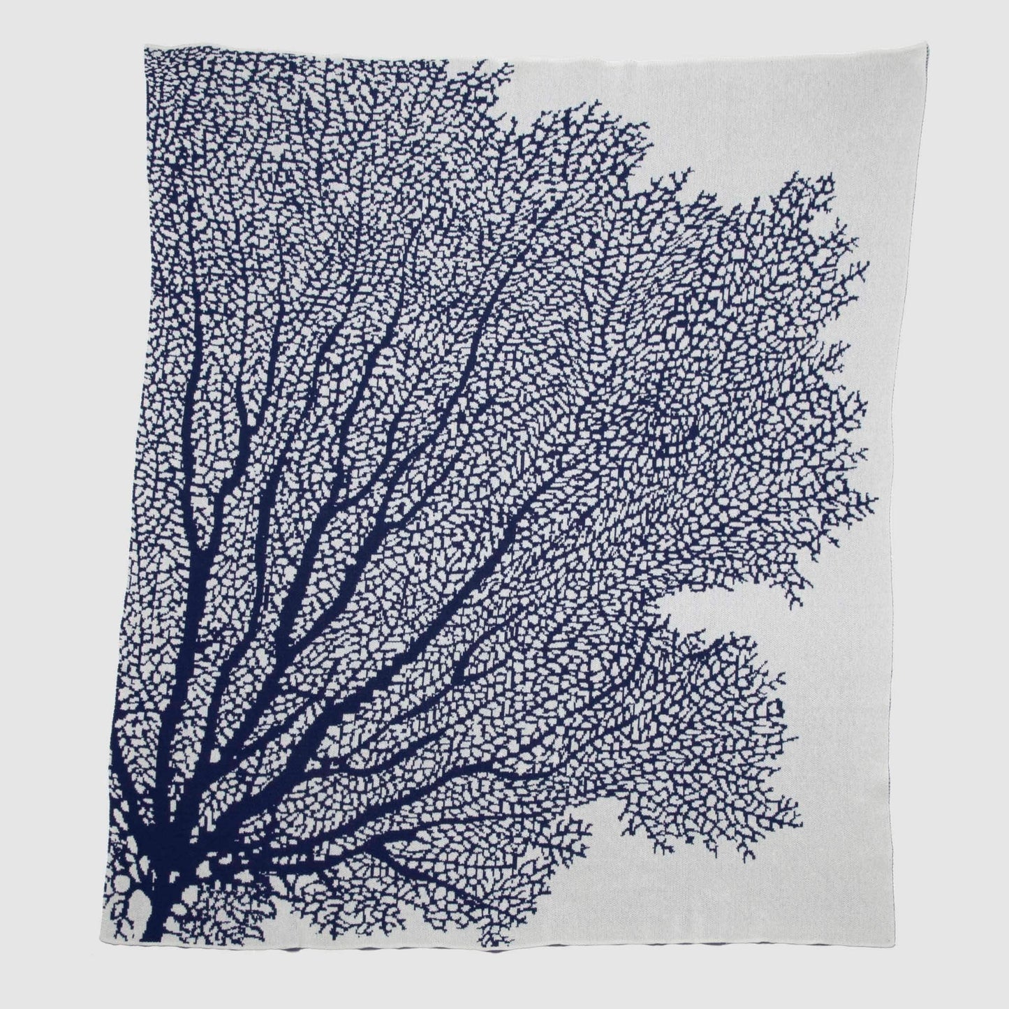 Fan Coral Throw Blanket