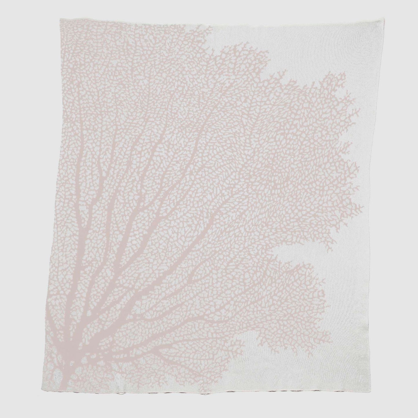 Fan Coral Throw Blanket