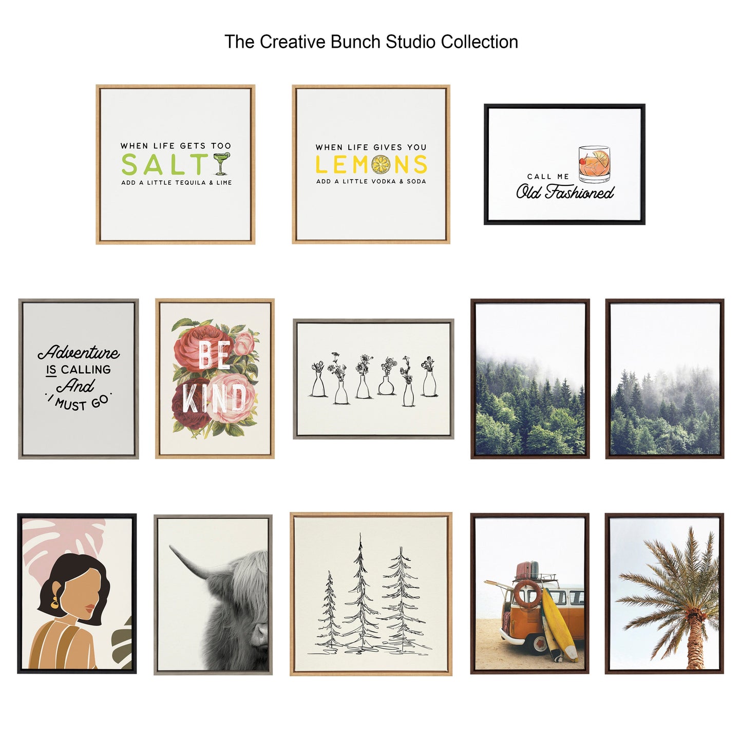 Sylvie Wood Ocean Beach Lifeguard Tower Framed Canvas by The Creative Bunch Studio