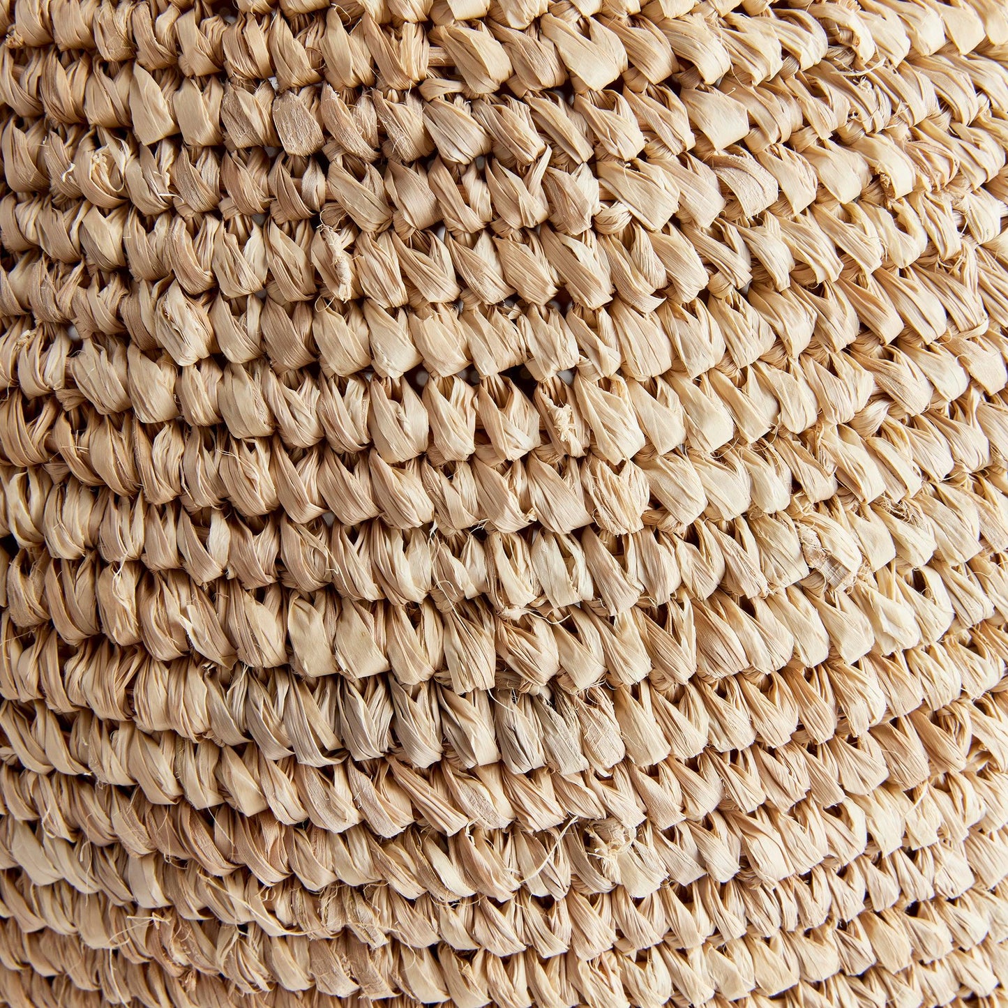 a close up view of a woven material