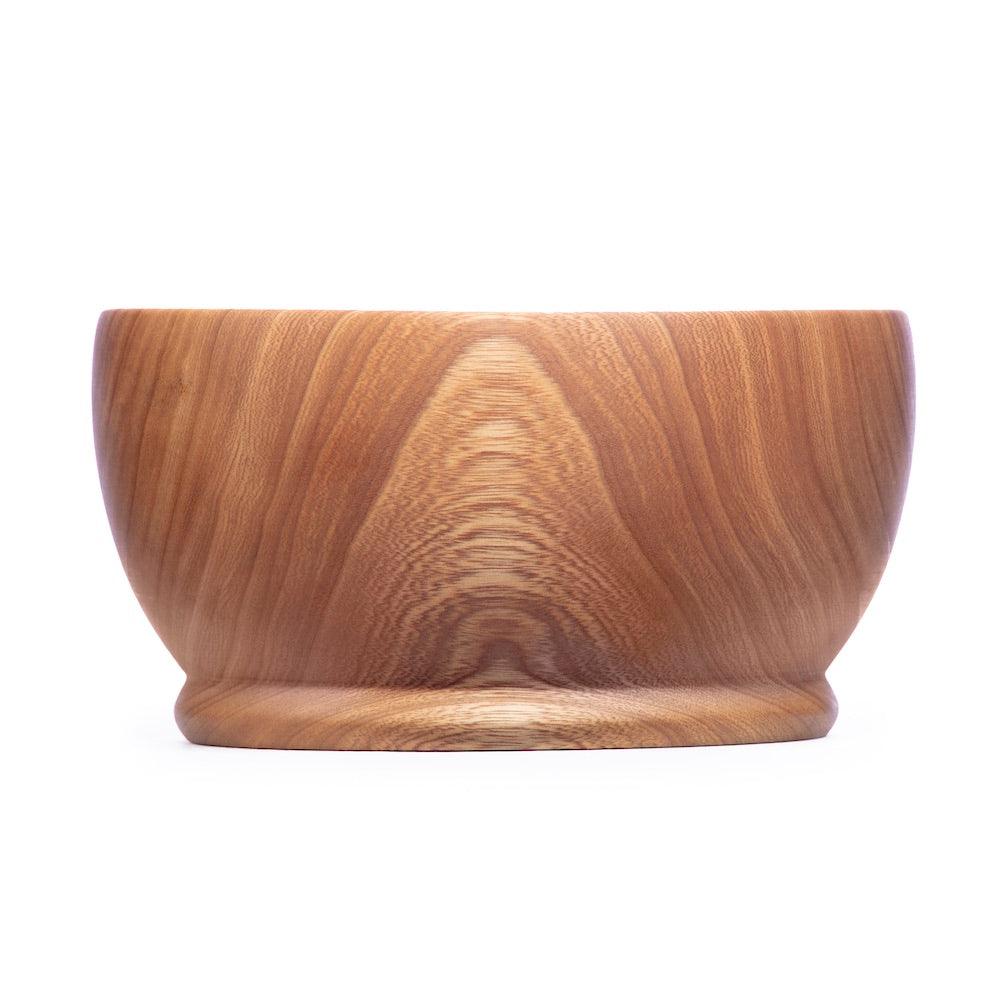 brown wood bowl