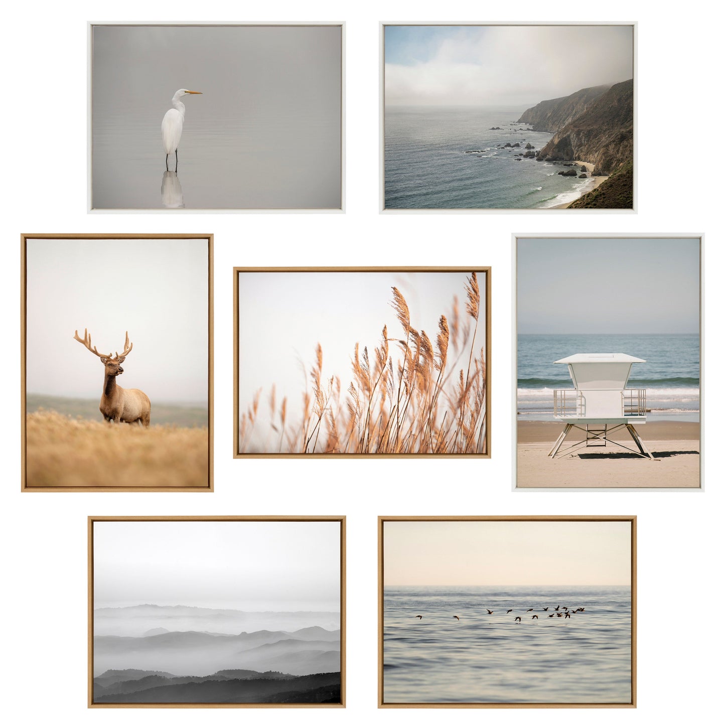 Sylvie Surf Shack Framed Canvas by Crystal Lynn Collins