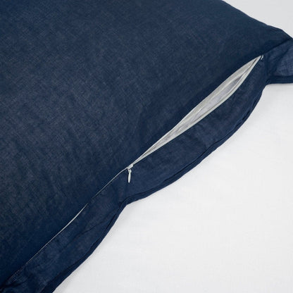 Coastal Chic Scalloped Edge 100% Cotton Reversible Duvet Cover Set