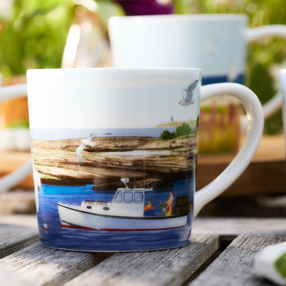 Caskata X Felix Doolittle By the Sea Mugs, Set of 4