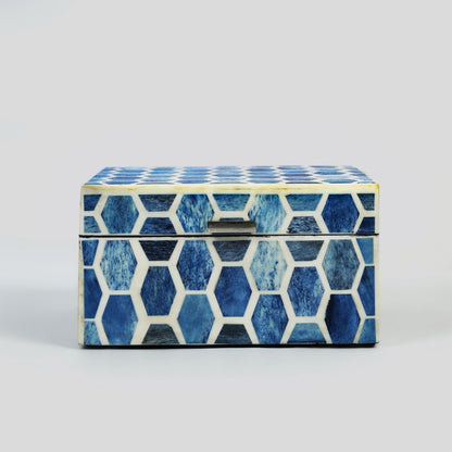Gramercy Blue Bone Inlay Box