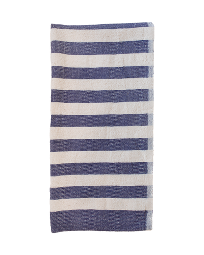 Indigo Stripe Hand Towel
