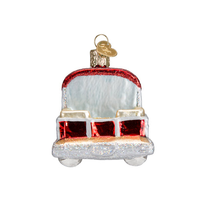 Pontoon Boat Christmas Ornament