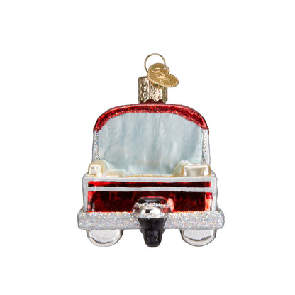 Pontoon Boat Christmas Ornament