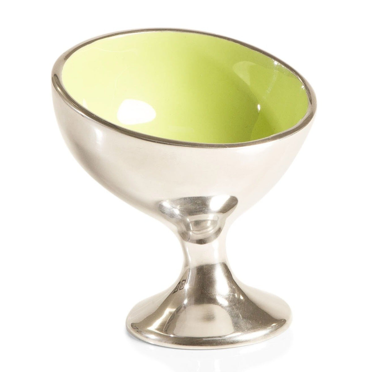 Enamel Pedestal Ice Cream & Snack Bowl – 4.5"