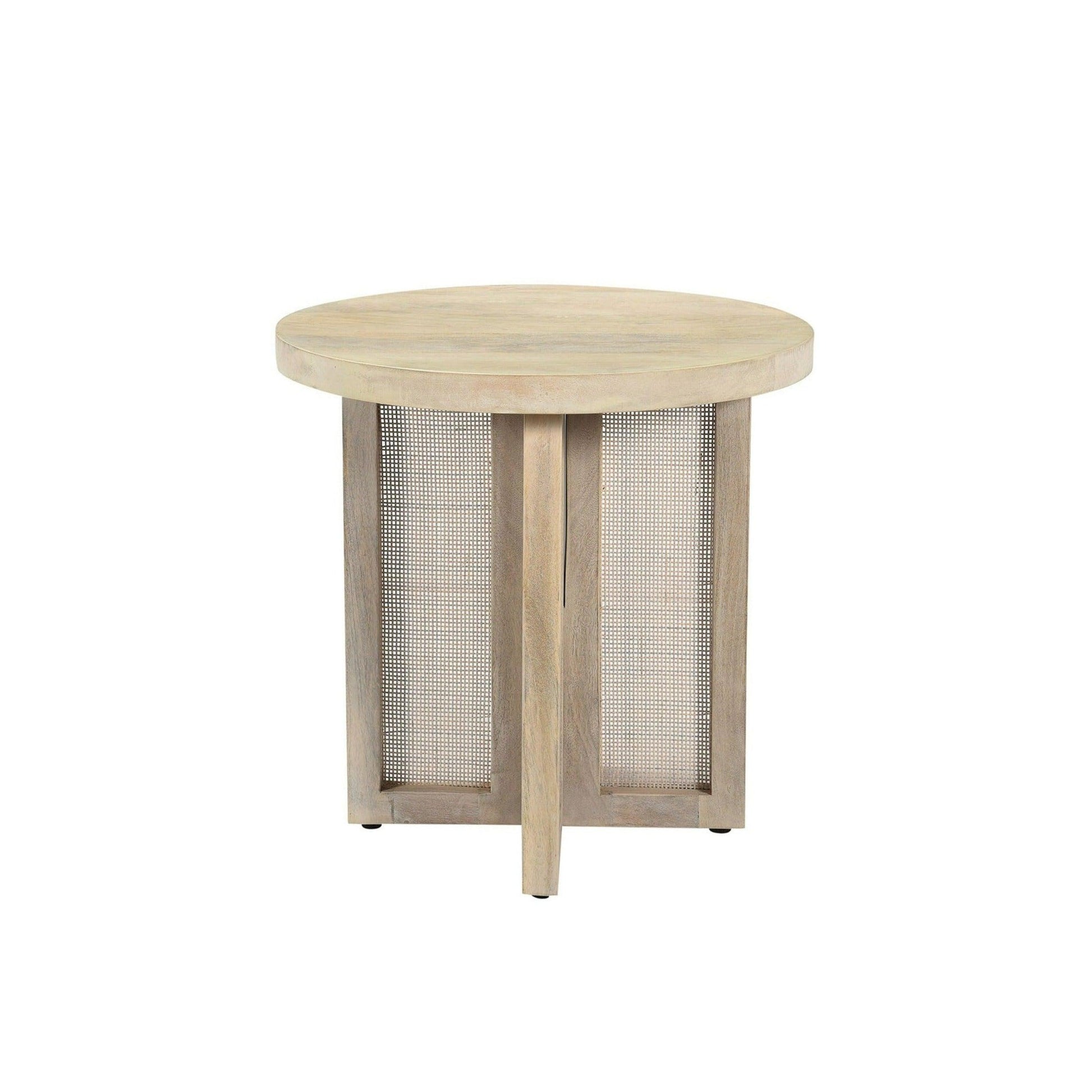 a round table with a mesh door on the top