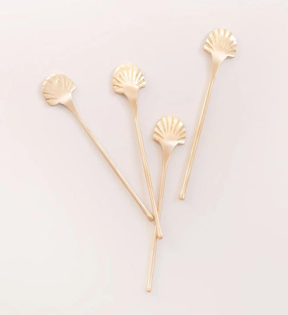 S/4 Seashell Stirrers - Small