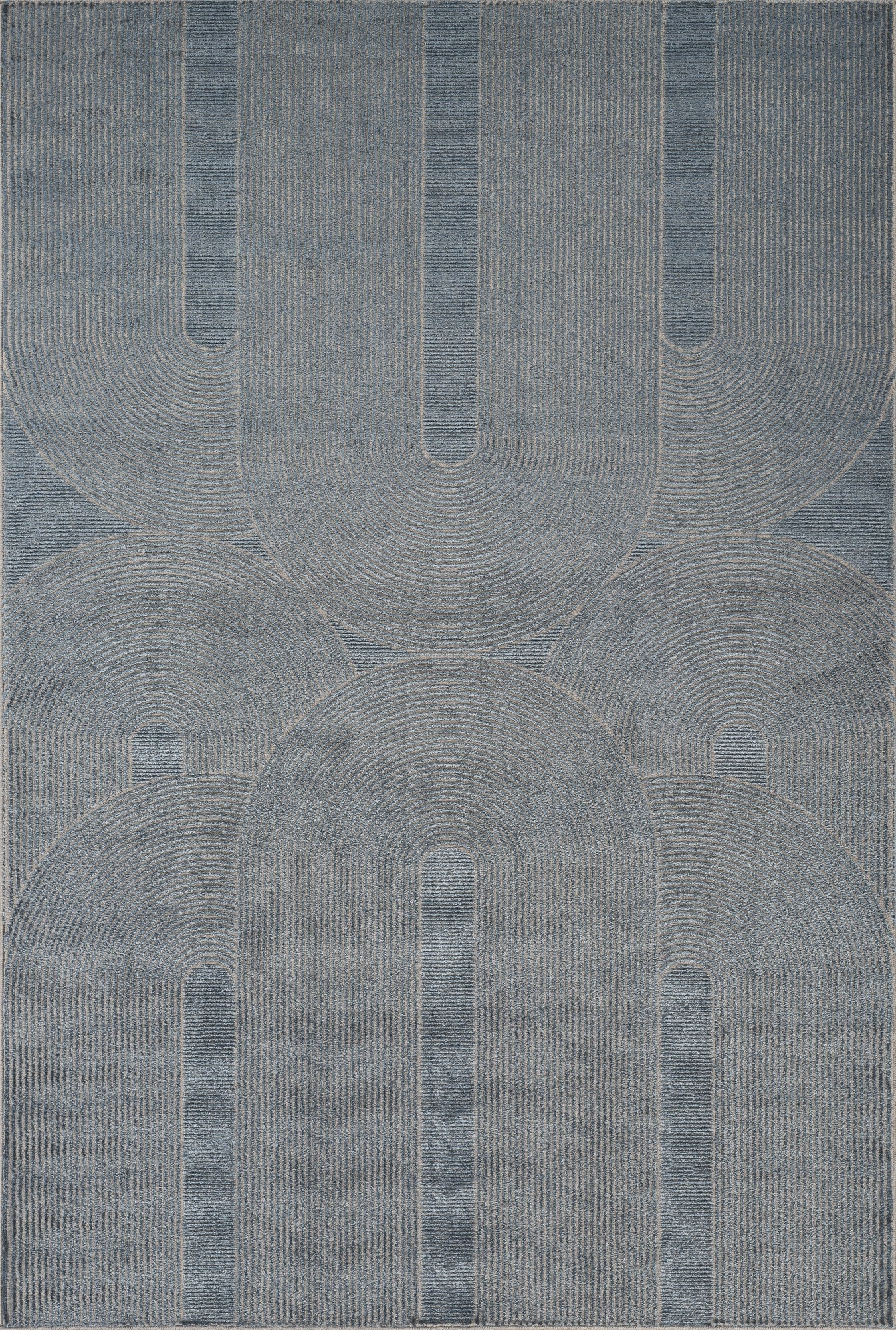 Troy Geometric Area Rug | Modern Polyester Indoor Rug | Arch Pattern Accent Rug