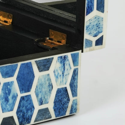 Gramercy Blue Bone Inlay Box