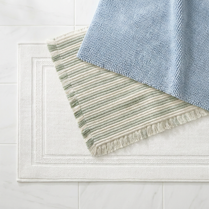 All-Season Bath Mat, Ballad Blue