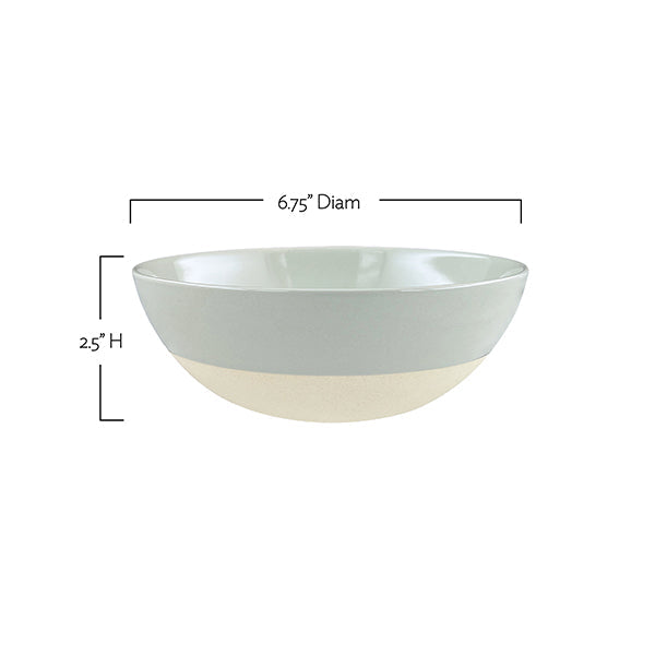 Shell Bisque Blue Porcelain 16 Piece Dinnerware Set, Service For 4