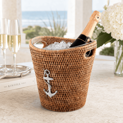 Anchor Rattan Champagne & Wine Ice Bucket