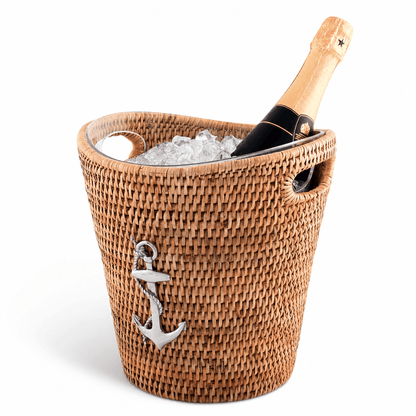 Anchor Rattan Champagne & Wine Ice Bucket