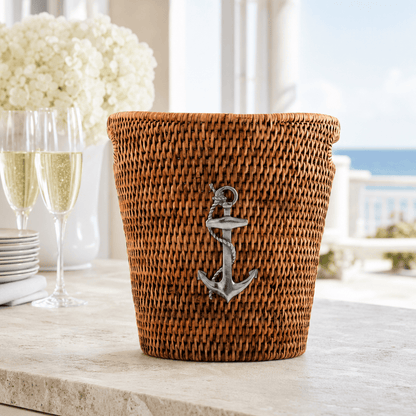 Anchor Rattan Champagne & Wine Ice Bucket