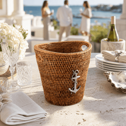 Anchor Rattan Champagne & Wine Ice Bucket