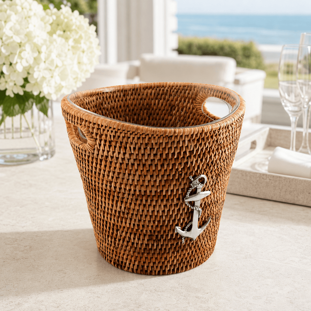 Anchor Rattan Champagne & Wine Ice Bucket