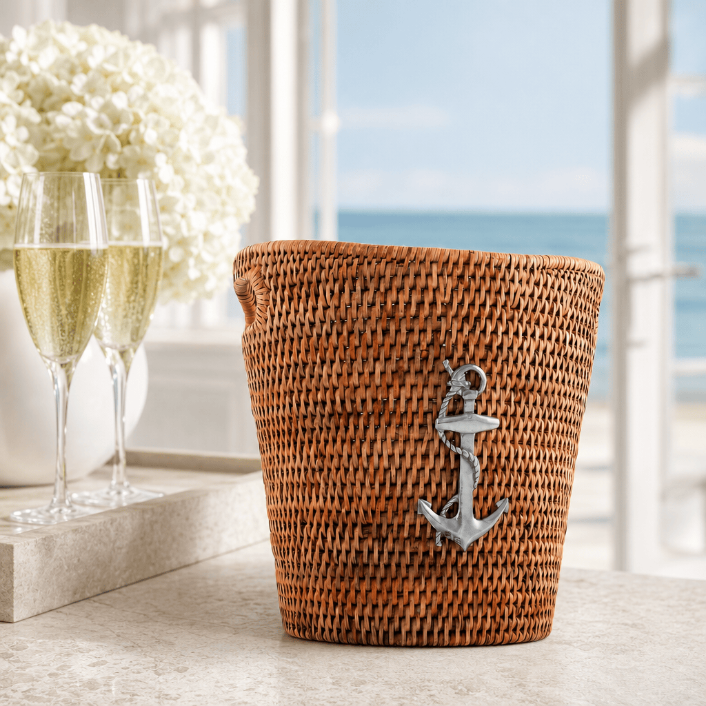 Anchor Rattan Champagne & Wine Ice Bucket
