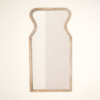 Mango Wood Full-Length Wall Mirror