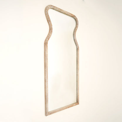 Mango Wood Full-Length Wall Mirror