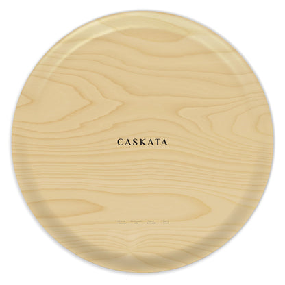 Horseshoe Crab Large Round Birchwood Tray