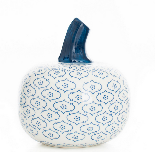 Small Porcelain Pumpkin