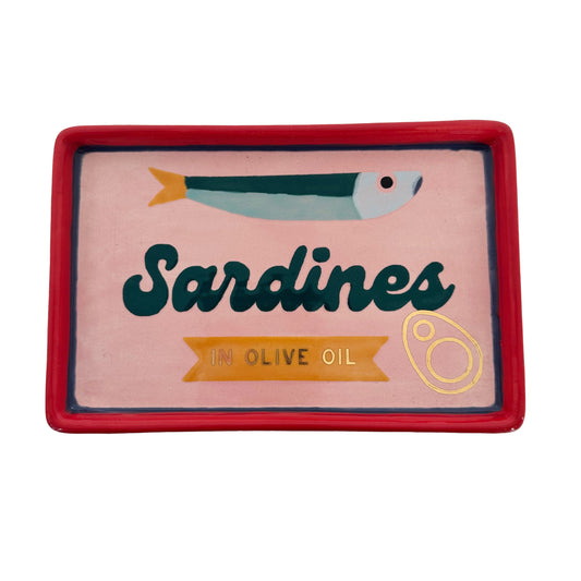 "Canned" Sardine Tray in Pink