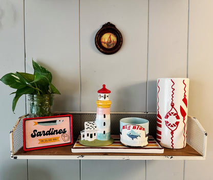 "Canned" Tuna Vase