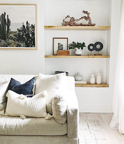 Antigua Pillow - Natural White