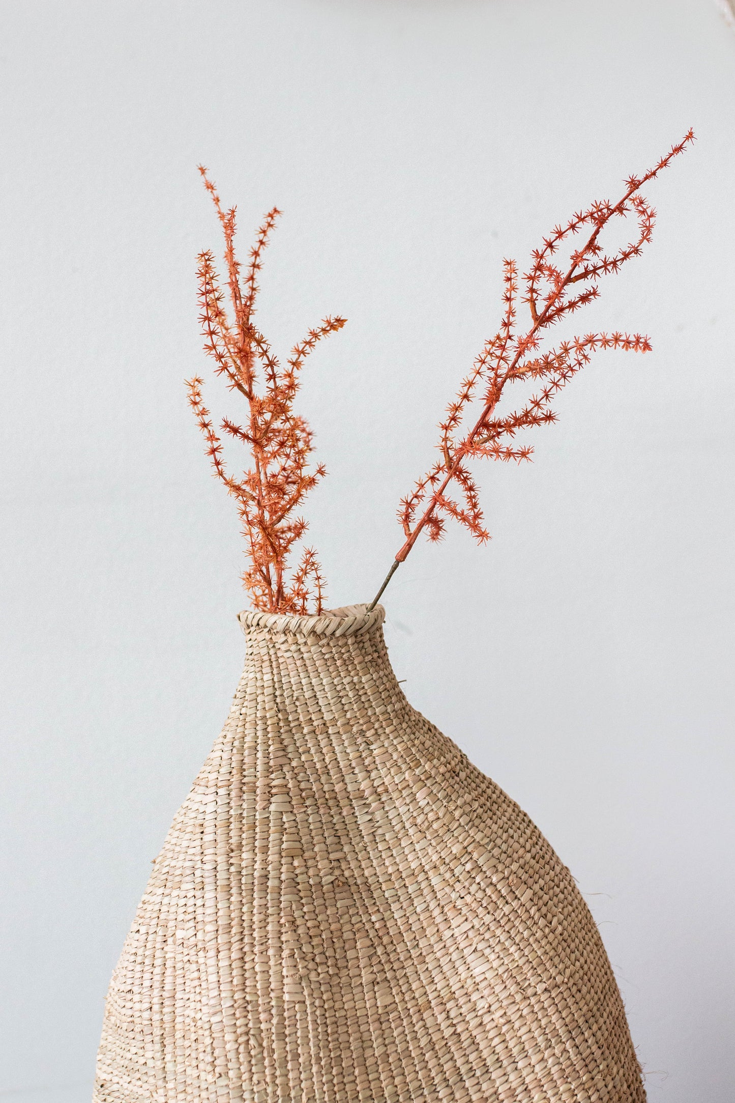 Ilala Garlic Gourd Handwoven Basket