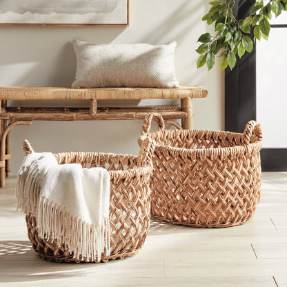 Emlyn Storage Baskets, Set of 2