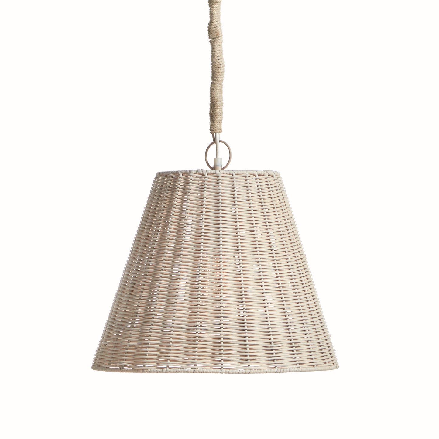 Linette Rattan Pendant Light – Small