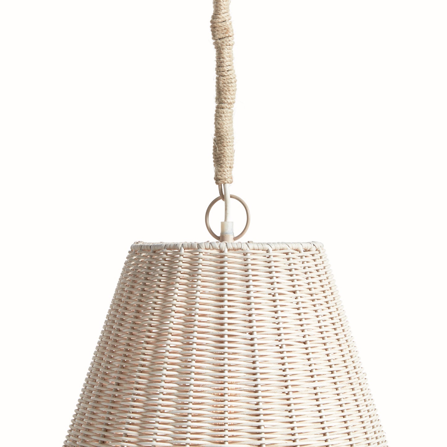 Linette Rattan Pendant Light – Small
