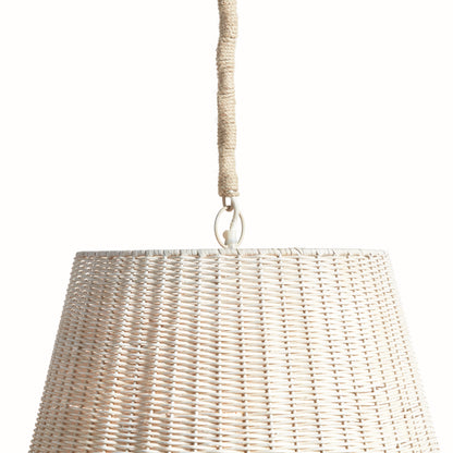 Linette Rattan Pendant Light – Large