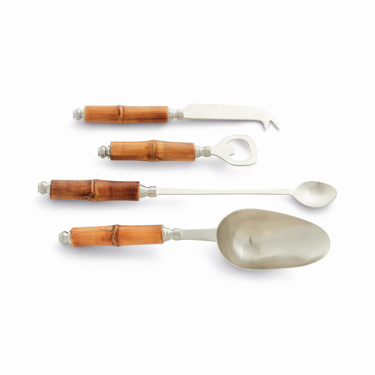 Cocktail Accessories Set of 4 - Barclay Butera Keystone Coastal Barware