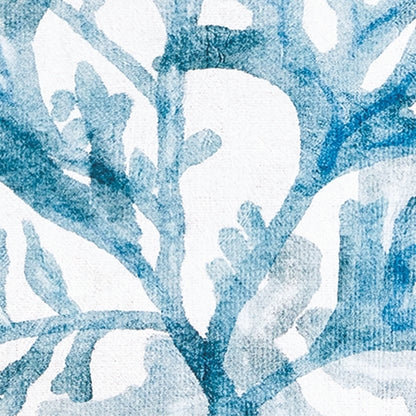 Translucent Coral Framed Print, Blue