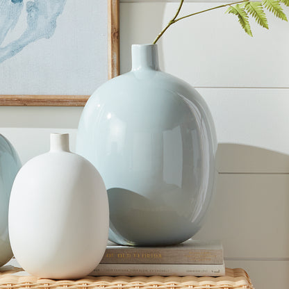 Sandbar Large Vase, Light Blue